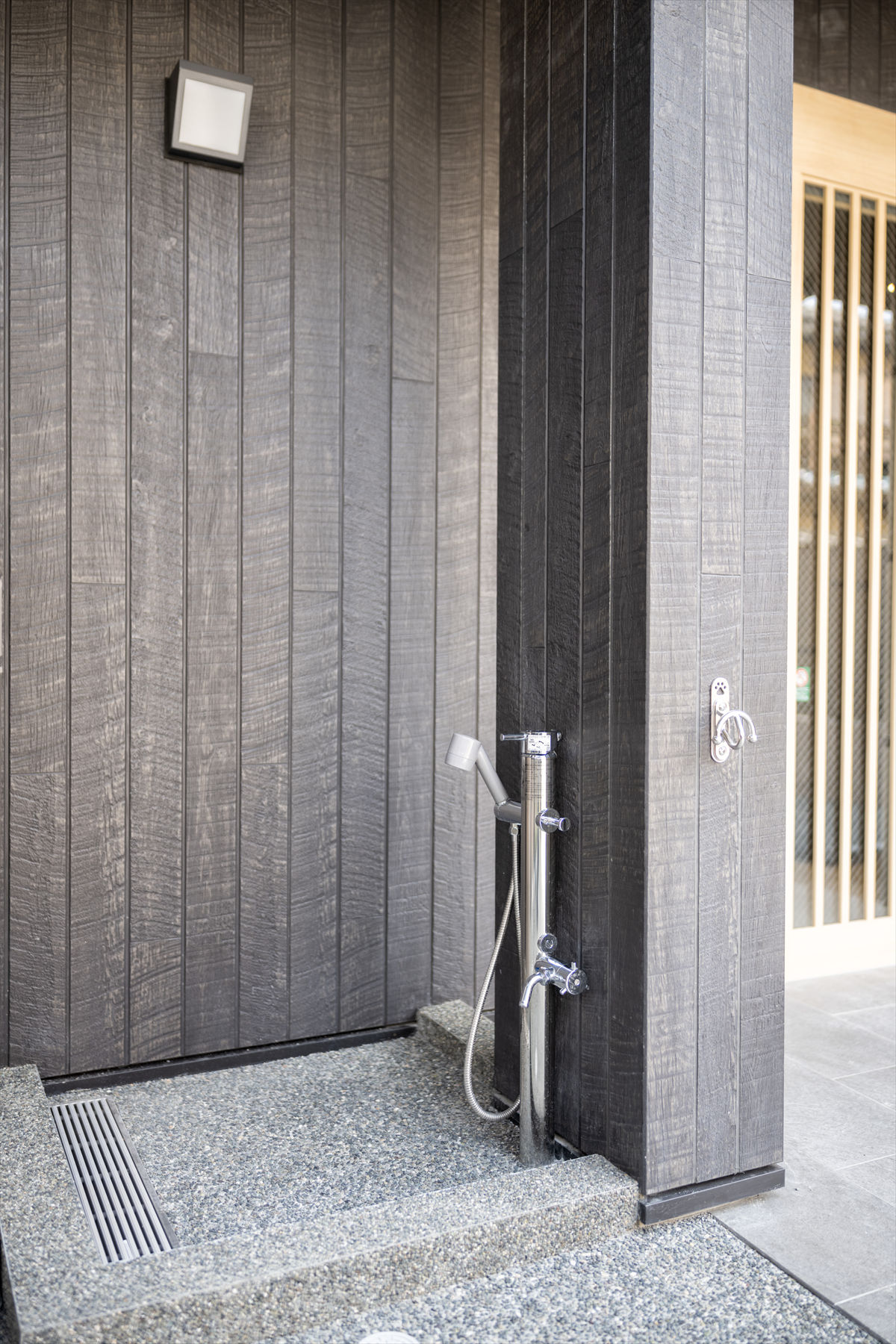 ペット足洗い場