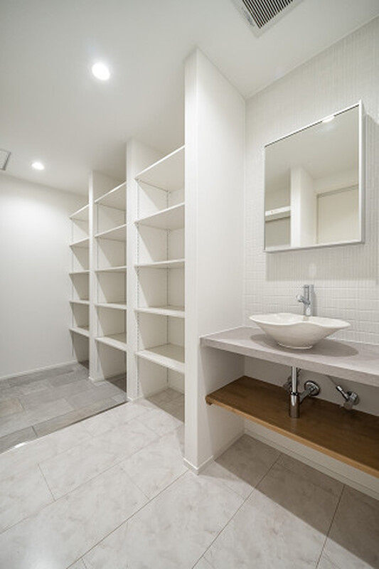 シューズクローゼット～洗面