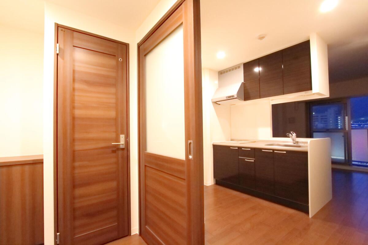 廊下からの目線